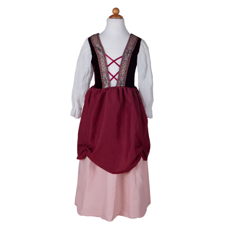 Déguisement Robe Paysanne 9-10 ans - Great Pretenders