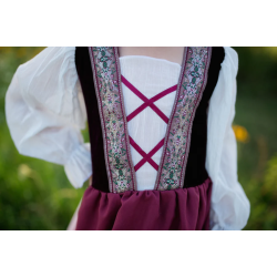 Déguisement Robe Paysanne 9-10 ans - Great Pretenders