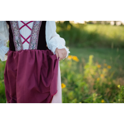 Déguisement Robe Paysanne 9-10 ans - Great Pretenders