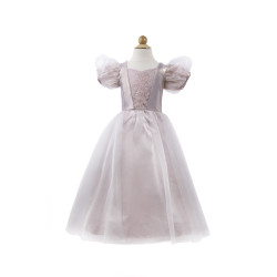 Déguisement Robe de princesse Platinium 7-8 Ans - Great Pretenders
