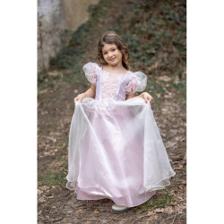 Déguisement Robe de princesse Platinium 7-8 Ans - Great Pretenders