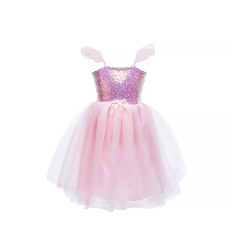 Robe de princesse à paillettes argentées 3/4 ans - Great Pretenders