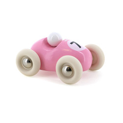 Voiture en bois, Mini roadster Rose - Vilac