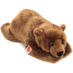 Peluche Ours Brun couché 45...