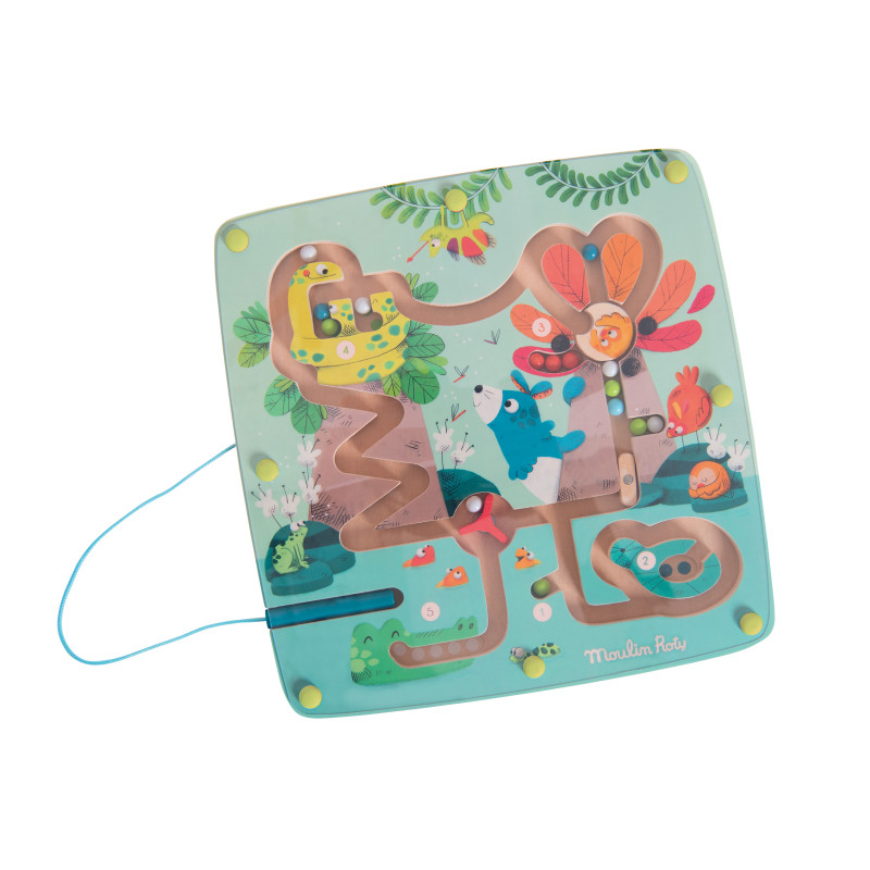 Labyrinthe magnétique Dans la jungle - Moulin Roty