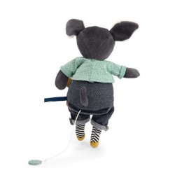 Peluche musicale chien Puce - Puce & Pilou - Moulin Roty