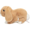 Peluche Lapin bélier beige 23 cm - Hermann Teddy
