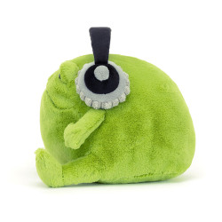 Peluche Ricky la grenouille avec casque 15 cm - Jellycat