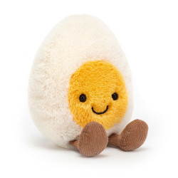 Peluche Oeuf dur 14 cm -...