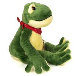 Peluche Grenouille Souple 28 Cm - Hermann Teddy