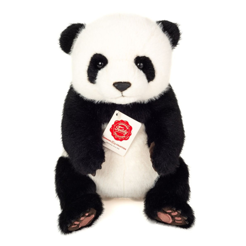 Peluche Panda Assis 28 cm - Hermann Teddy