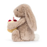 Peluche Lapin avec gâteau d'anniversaire 31 cm - Jellycat