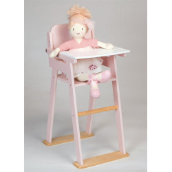 Chaise Haute en bois Pour Poupée - Mentari
