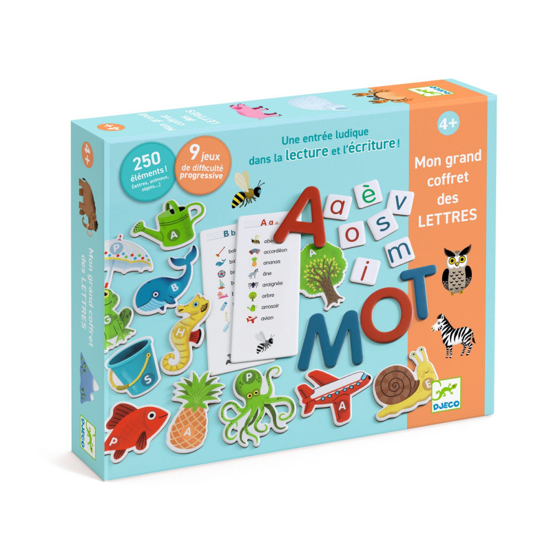 Mon grand coffret des lettres - Djeco