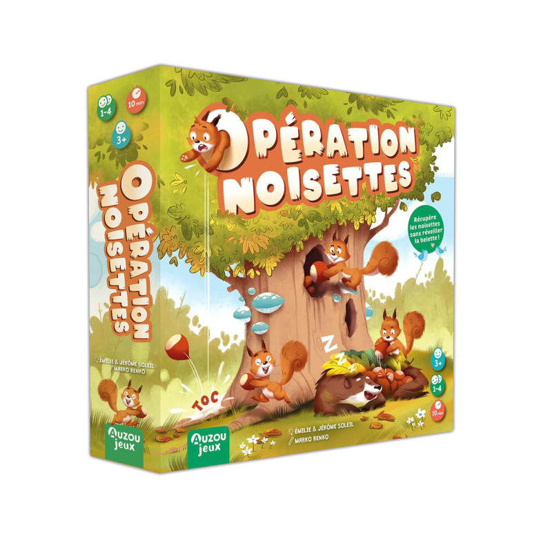 Opération Noisettes - Auzou Jeux