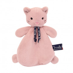 Doudou dorlotin chat rose -...