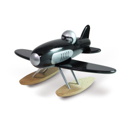Hydravion noir en bois - Vilac