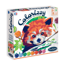 Colorizzy Panda roux et...