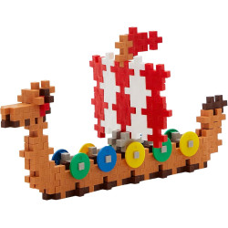 Plus-Plus Tube navire viking 100 pièces