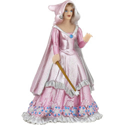 Figurine Magicienne Rose -...