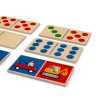 Domino Véhicules en Bois : Les Popipop - Moulin Roty