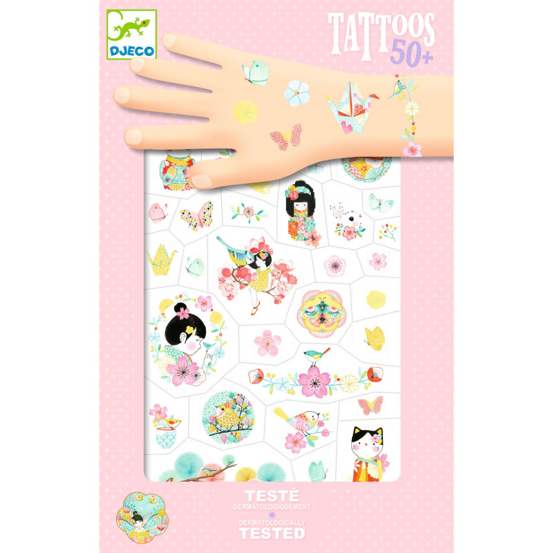 Tatouages Sakura - Djeco