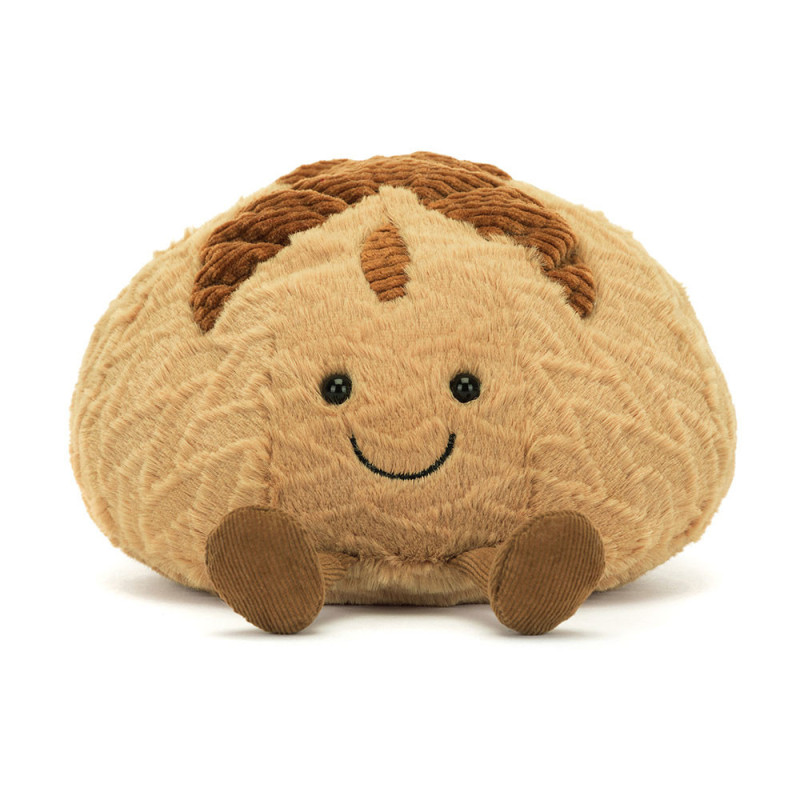 Peluche Amuseables Pain au levain 12 cm (Sourdough) - Jellycat
