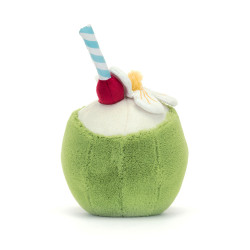 Peluche Amuseables Aruba Noix de coco 15 cm - Jellycat