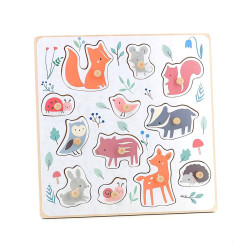 Puzzle encastrement en bois...
