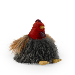 Peluche poule 28 cm - Tout...