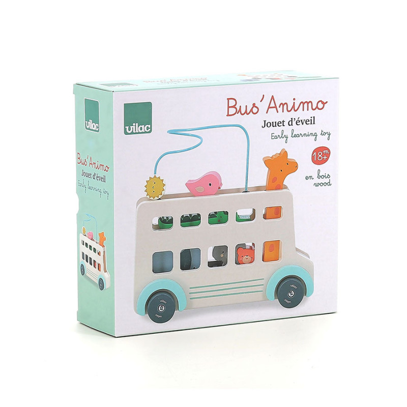 Jouet d'éveil Bus'animo - Vilac
