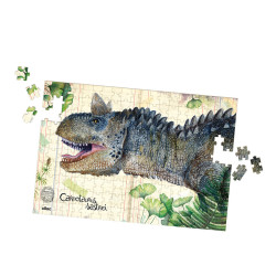 Coffret de 3 puzzles 200 pcs dinosaures avec posters - Vilac