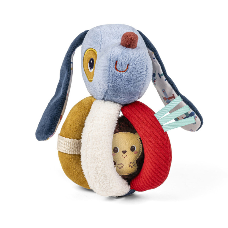 Hochet à poignées Jules le chien - Lilliputiens