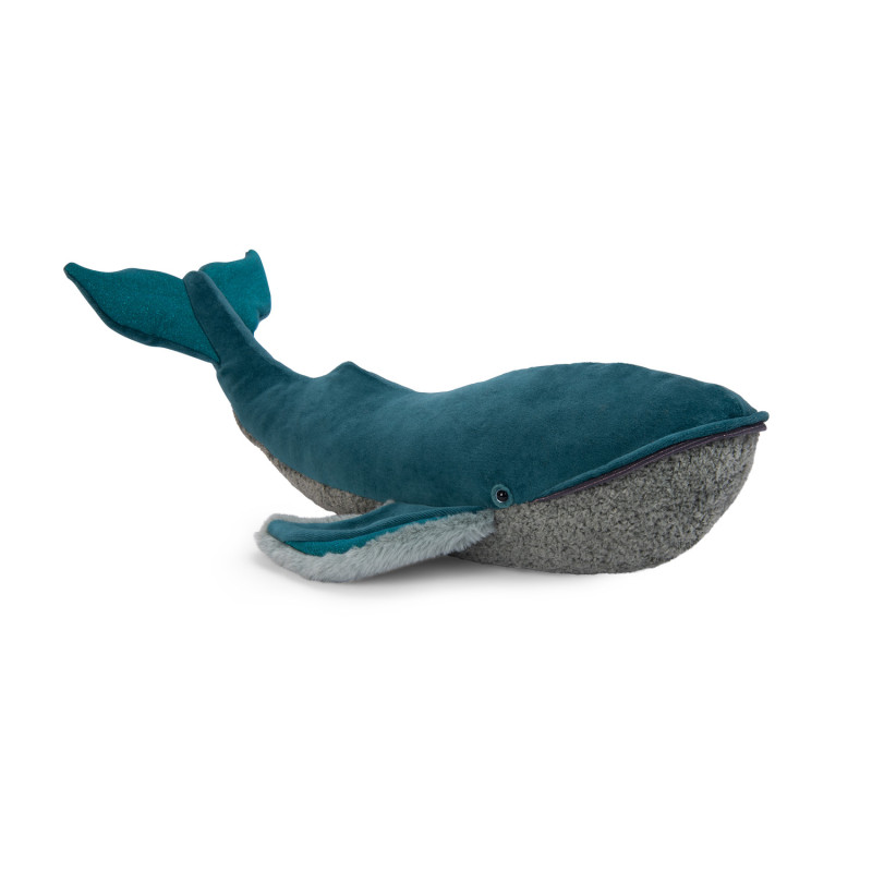 Peluche grande baleine à bosse 60 cm - Moulin Roty
