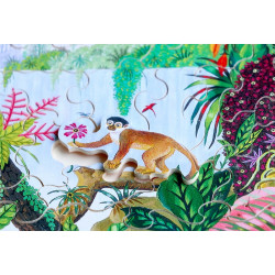 Puzzle 100 pièces La Jungle - Puzzle Michèle Wilson