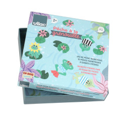 Pêche à la ligne magnétique Les grenouilles - Vilac