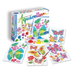 Aquarellum Junior Papillons & Fleurs - Sentosphère