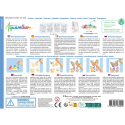 Aquarellum Junior Papillons & Fleurs - Sentosphère