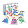 Aquarellum Junior Princesses Fleurs - Sentosphère