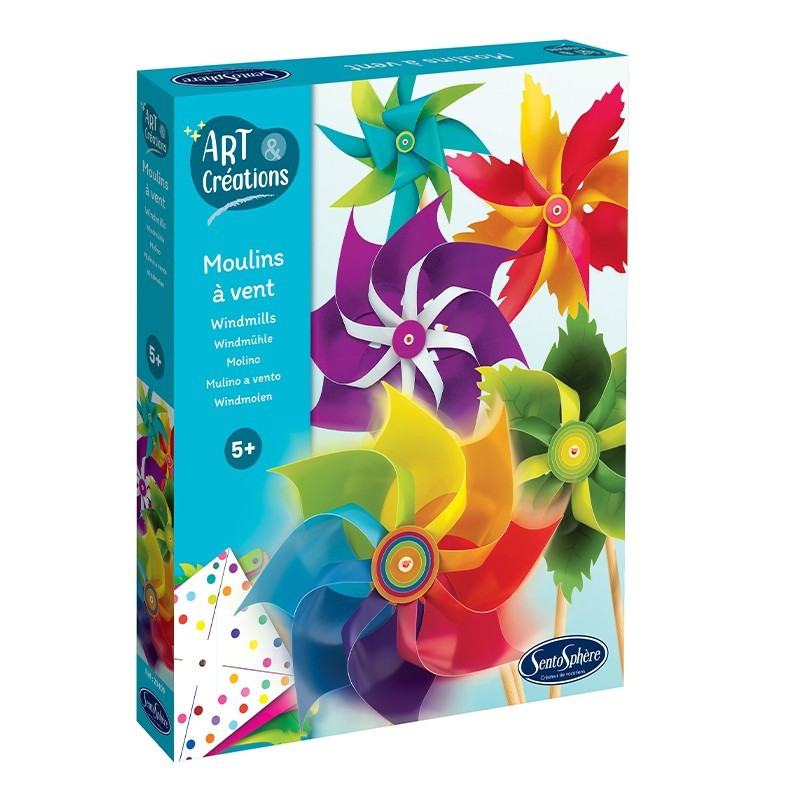 Moulins à vent à créer - Art & créations - Sentosphère