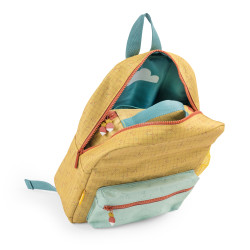 Sac à dos ocre Trois petits lapins - Moulin Roty