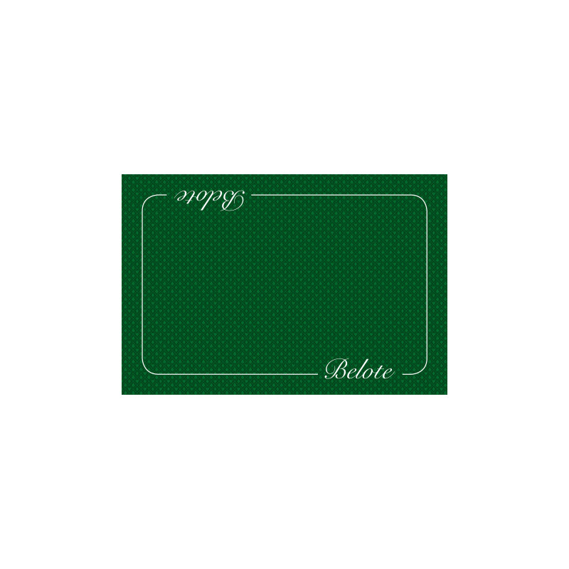 Tapis Belote Coeur de Pique Excellence Vert (40 x 60 cm) - Loisirs Nouveaux