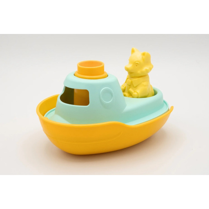 Petit bateau jaune - Simple.