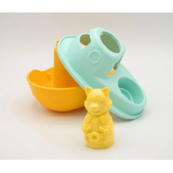 Petit bateau jaune - Simple.