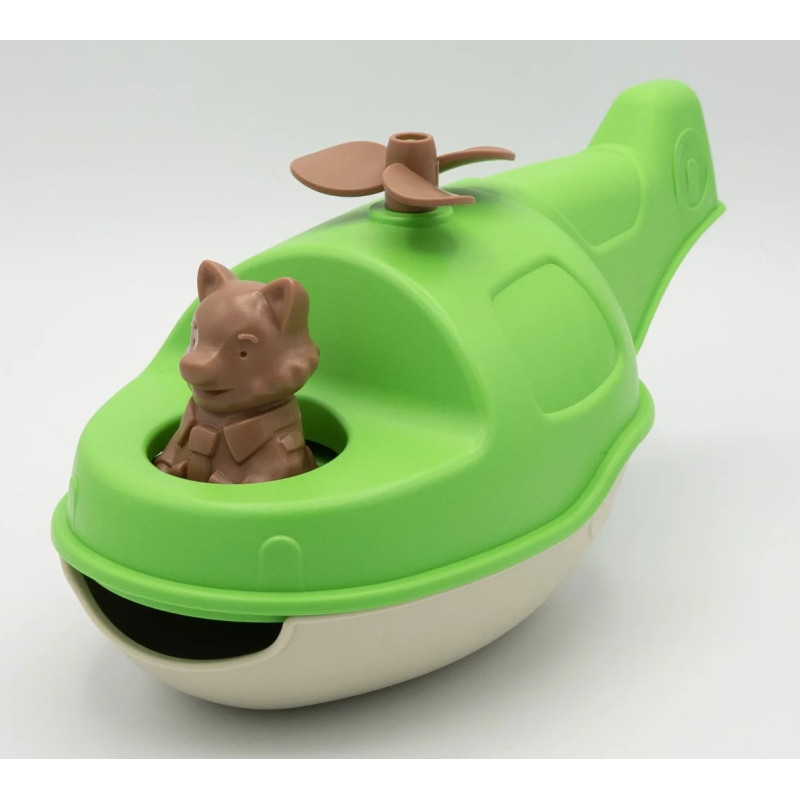 L'hélicoptère/bateau Chlorophylle - Simple.