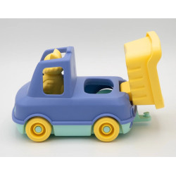 Camion benne bleu - Simple.