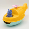 L'hélicoptère/bateau Jaune - Simple.