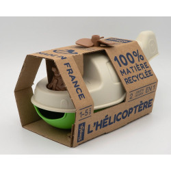 L'hélicoptère/bateau crème- Simple.