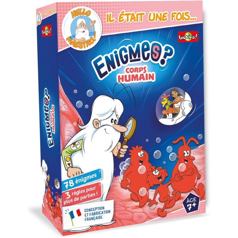 Il était une fois… Enigmes - Corps humain - Bioviva