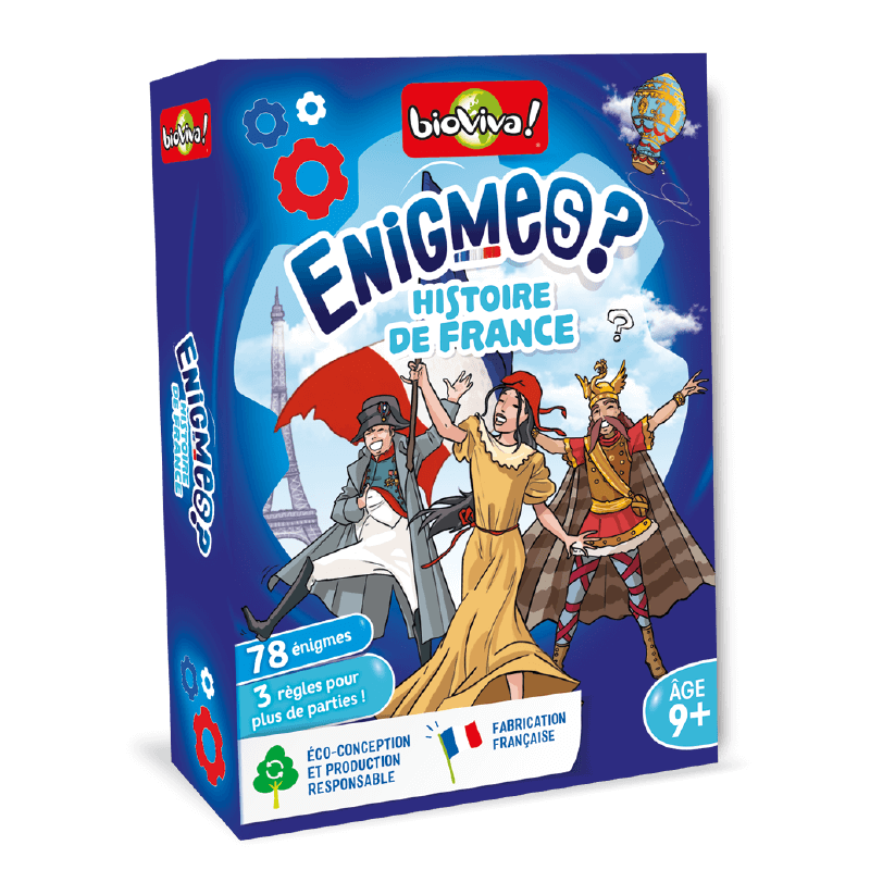 Enigmes - Histoire de France - Bioviva
